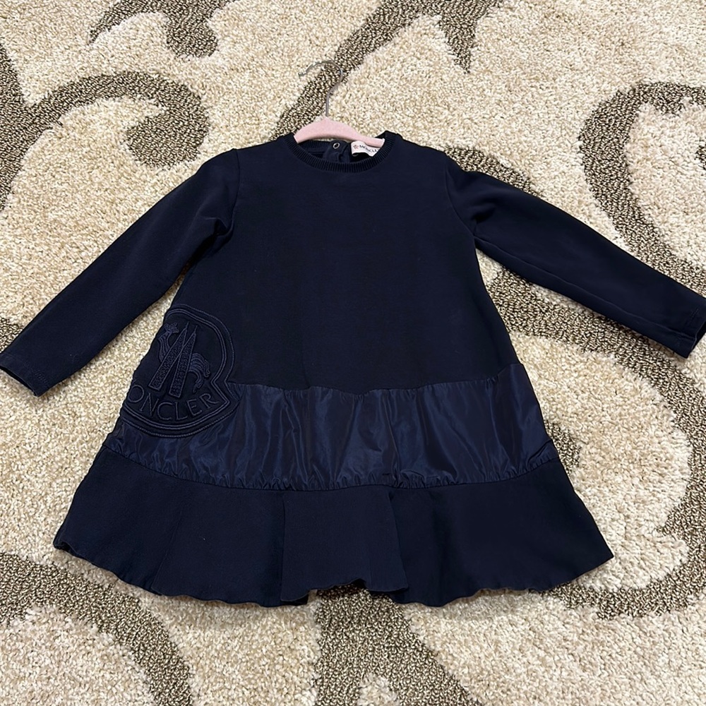 Moncler Navy Blue Dress